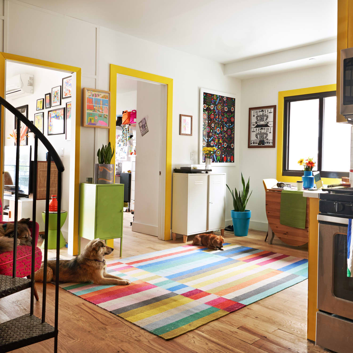 Ikea halved store rug